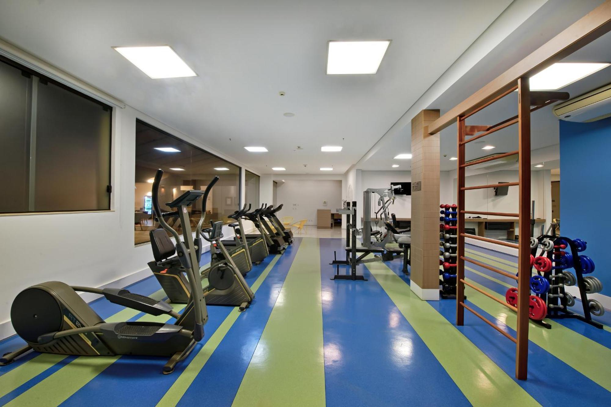 Hotel Mont Blanc Premium Ribeirao Preto Exterior photo The gym at the hotel